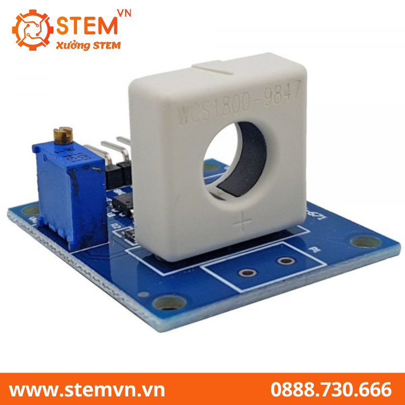 Cảm biến dòng điện DC/AC Hall 35A WCS1800