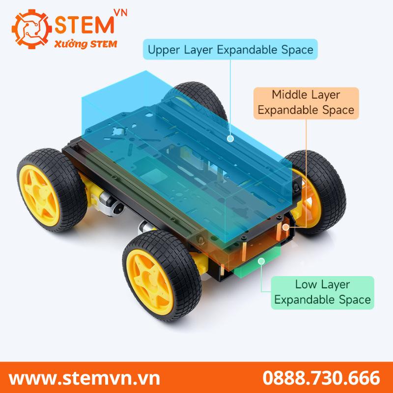 Bộ khung gầm robot di động thông minh Robot Chassis Series