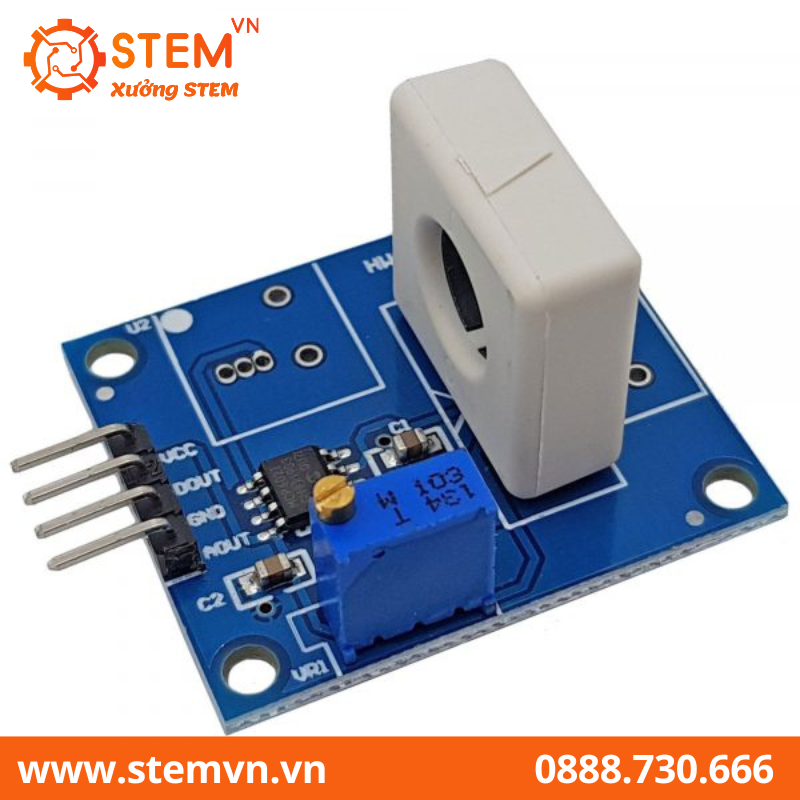 Cảm biến dòng điện DC/AC Hall 35A WCS1800