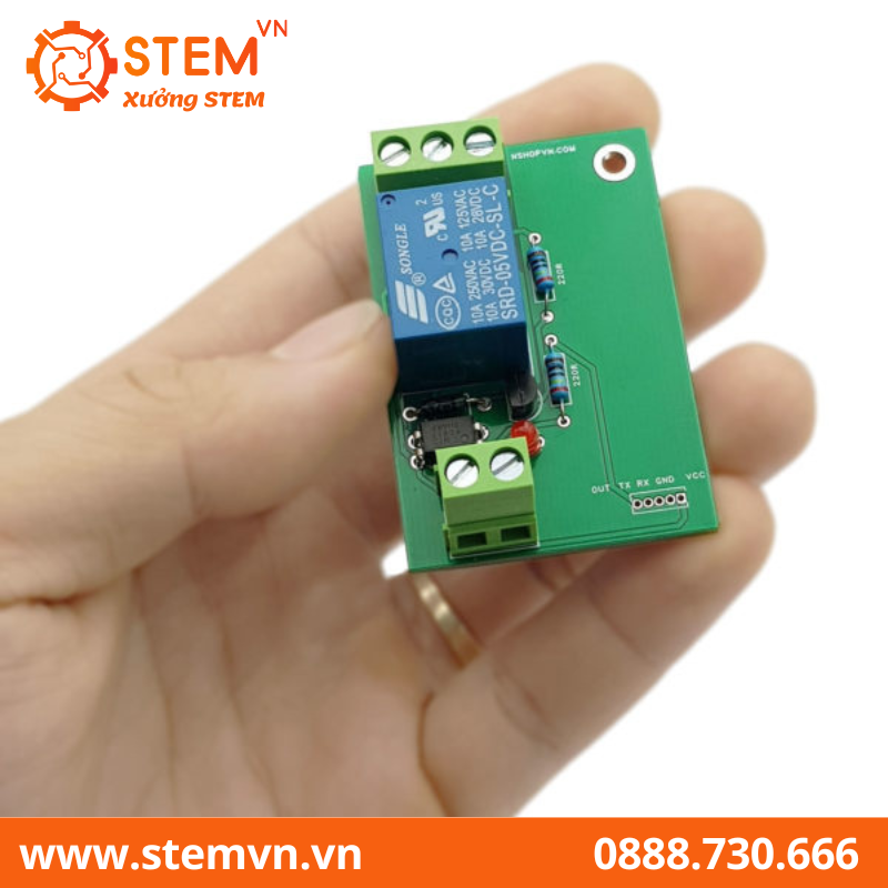 Đế cảm biến hiện diện con người LD2410 5VDC 10A