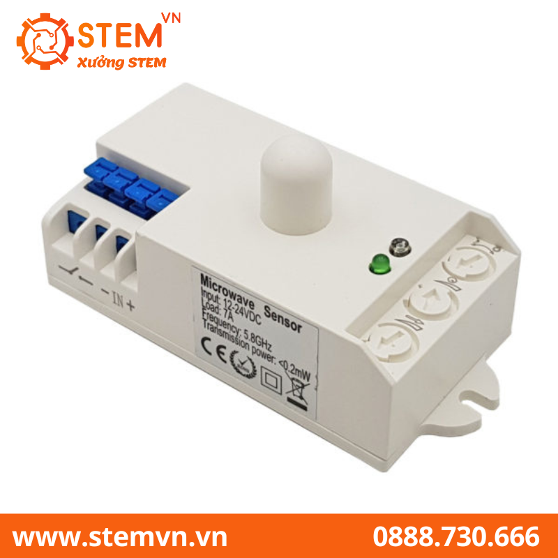 Công tắc cảm ứng chuyển động radar vi sóng SK-807K 12-24VDC