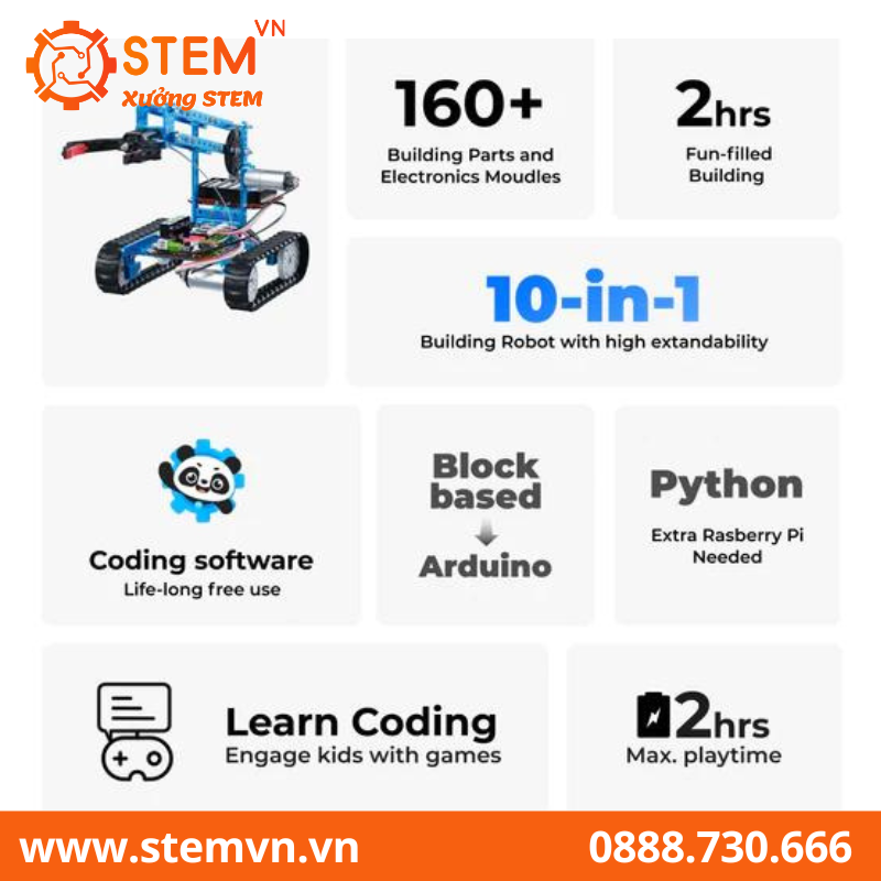 mBot Ultimate Makeblock robot giáo dục STEM