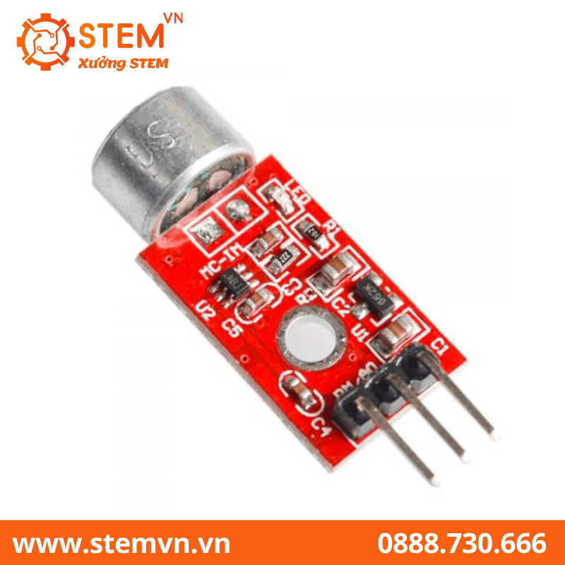 Cảm Biến Âm Thanh Tích Hợp Amply MAX9812