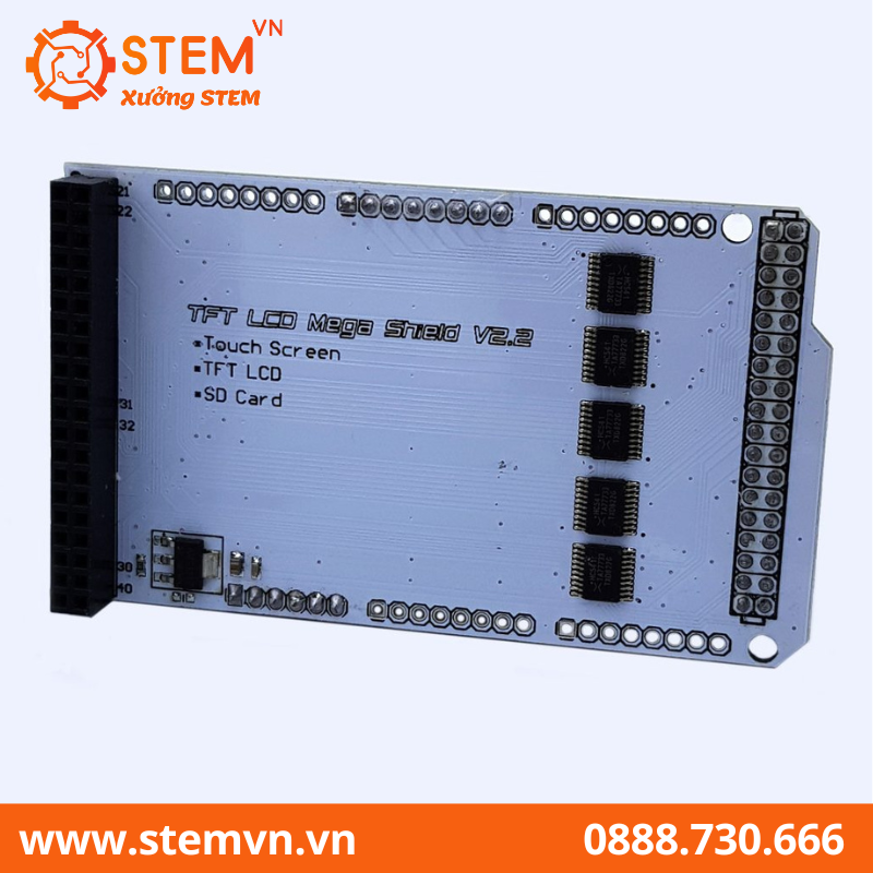 Arduino Mega LCD TFT Shield 40 Chân