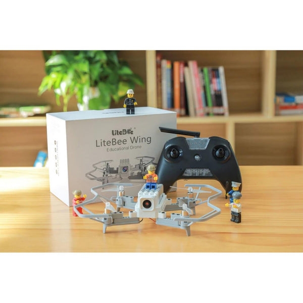 Litebee Wing Drone lập trình, Makerfire, ngôn ngữ lập trình Scratch & Python - Mô hình steam littebee wing