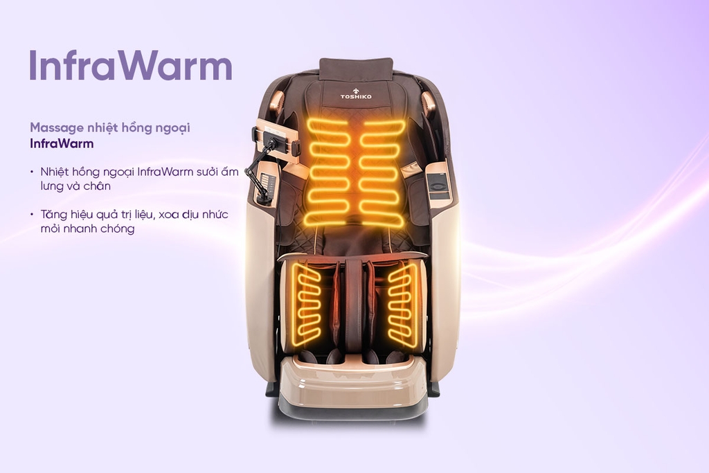 Ghế Massage Sóng Âm Trị Liệu Toshiko T20 Pro