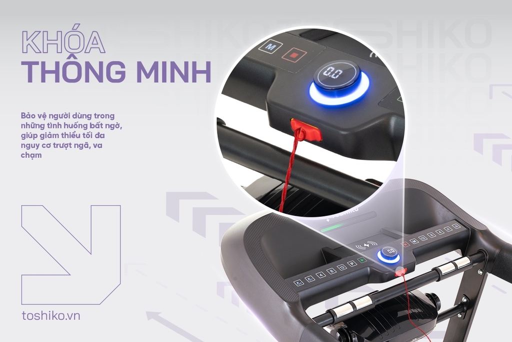 Máy chạy bộ đa năng Toshiko Ultra Storm