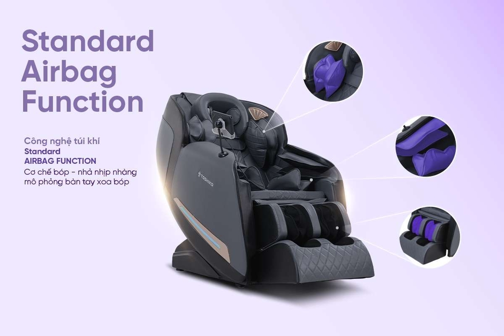 Ghế massage 3D Toshiko T80 Base