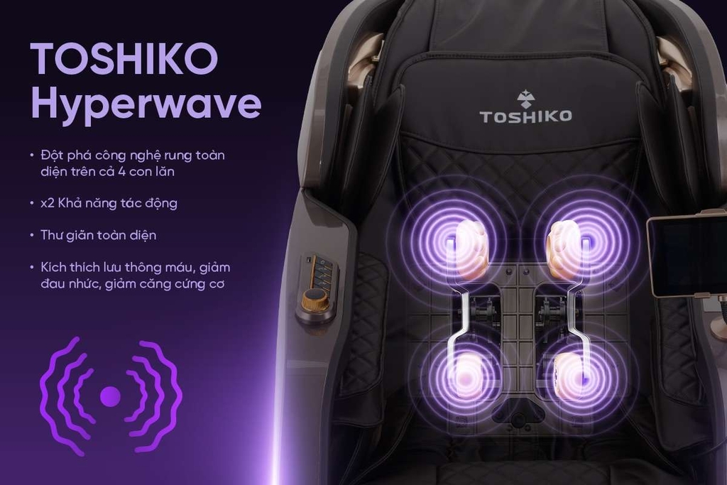 Ghế massage cao cấp Toshiko T450