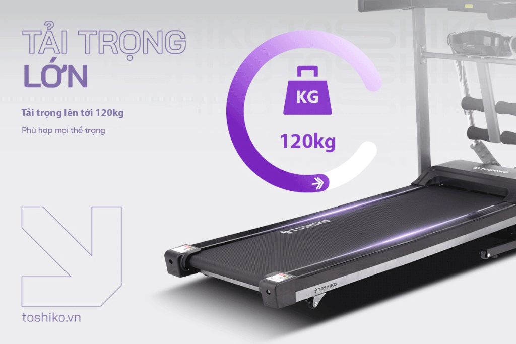 Máy chạy bộ đa năng Toshiko Ever Run