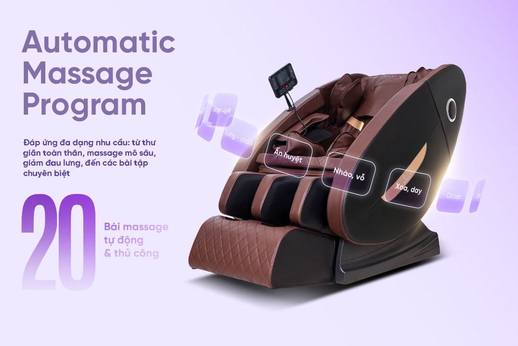 Ghế massage 3D Toshiko T63