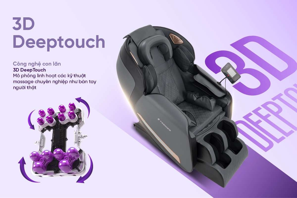 Ghế massage 3D Toshiko T80 Base