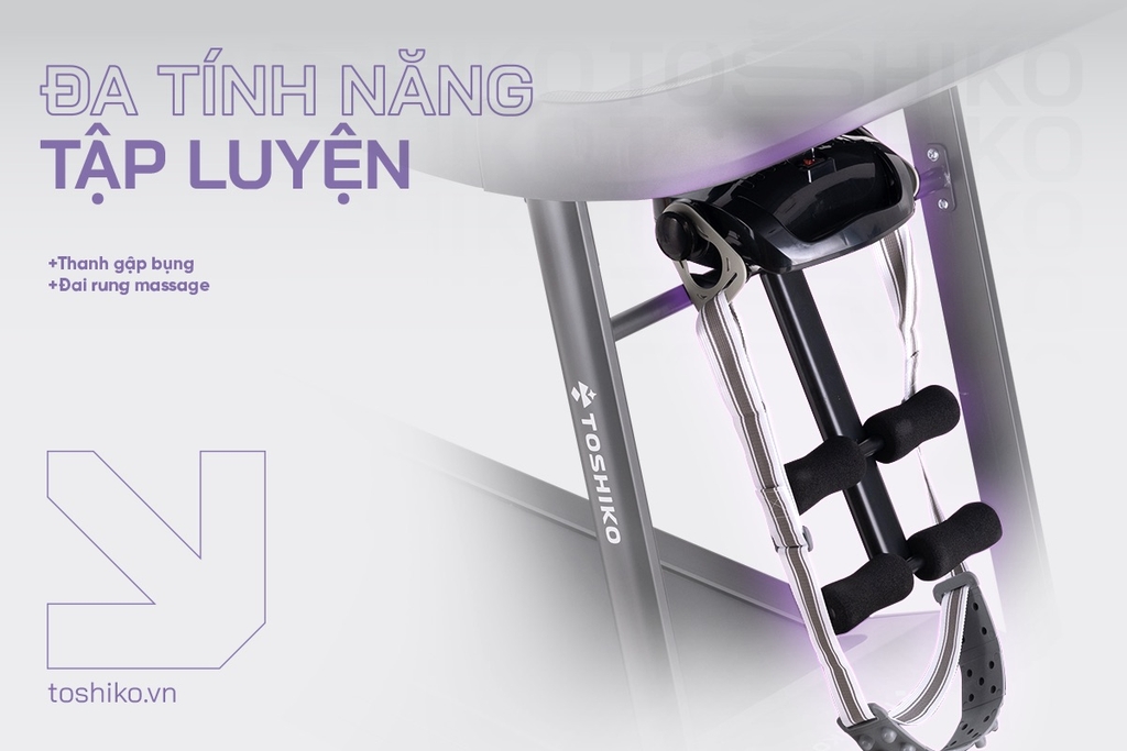 Máy chạy bộ đa năng Toshiko Ultra Storm