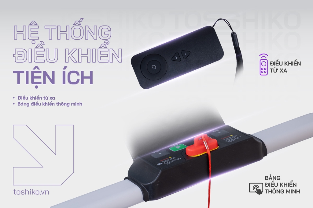 Máy chạy bộ gấp gọn Toshiko GenZ