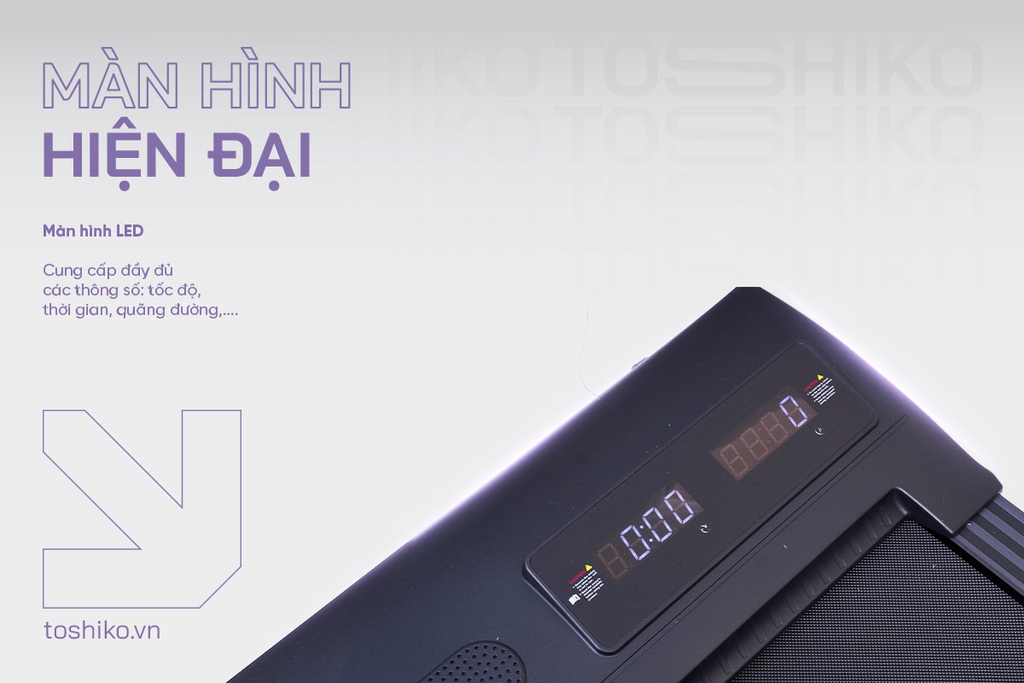 Máy chạy bộ gấp gọn Toshiko GenZ