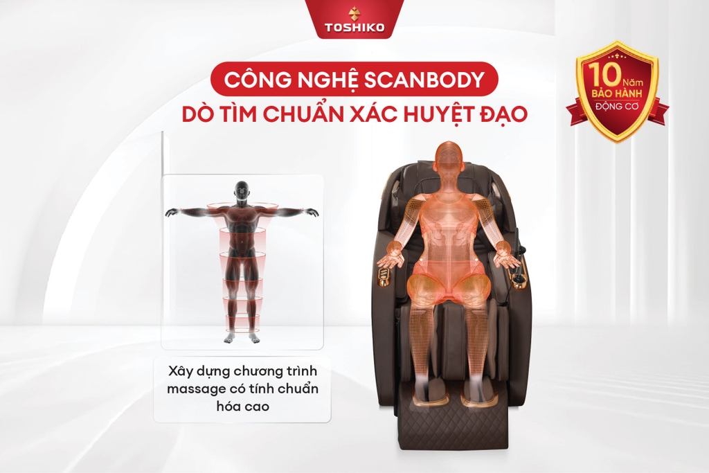 Ghế massage 4D Toshiko T92