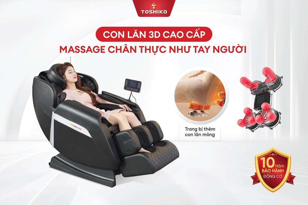 Ghế massage 3D Toshiko T21 Pro