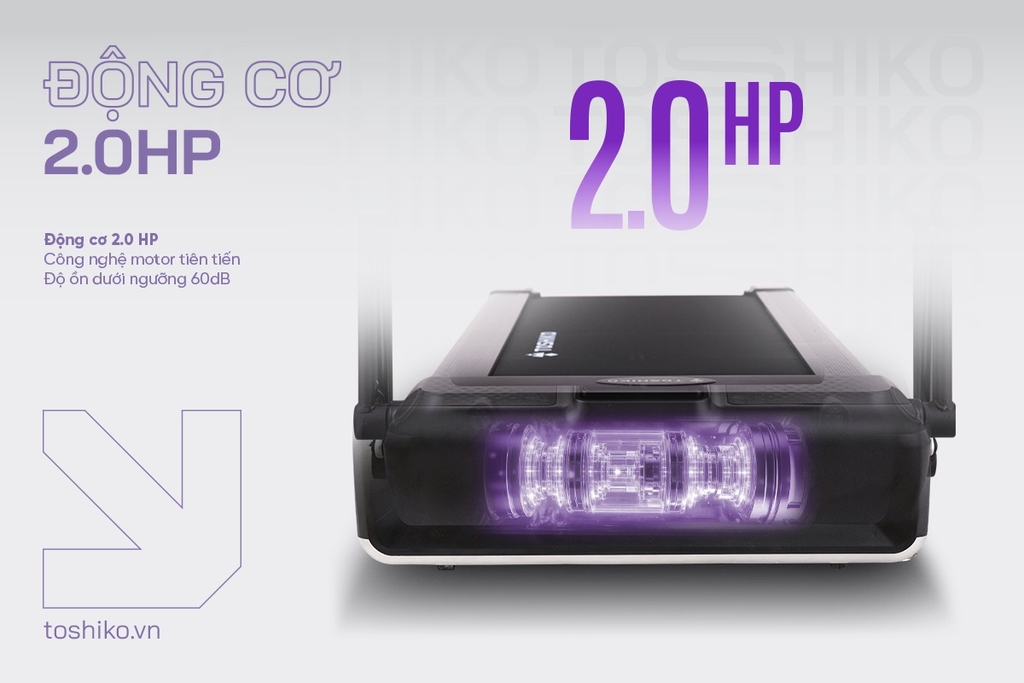 Máy chạy bộ gấp gọn Toshiko GenZ