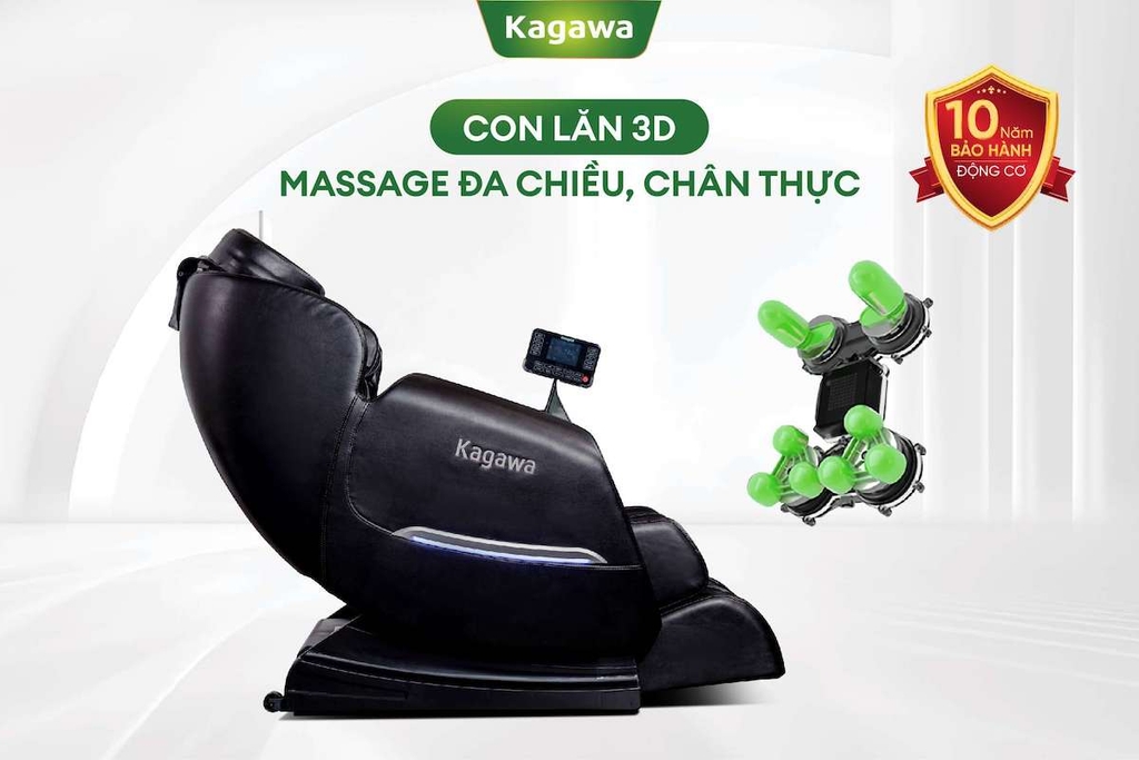 Ghế massage 3D Kagawa K85
