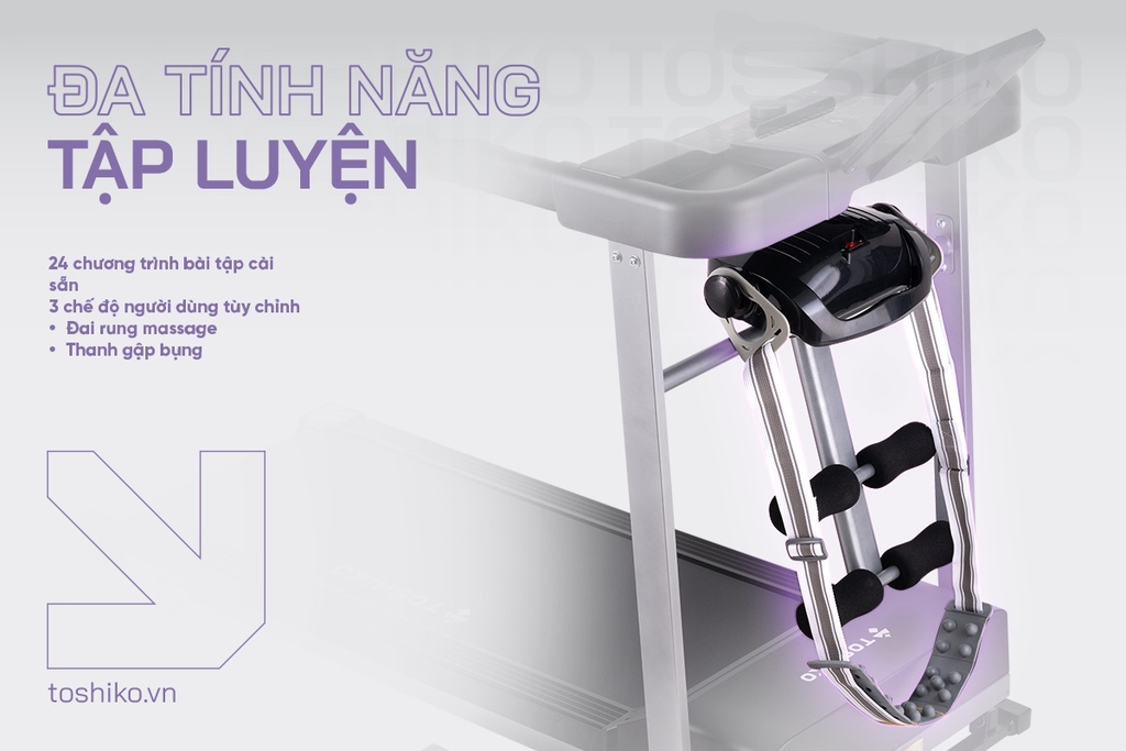 Máy chạy bộ đa năng Toshiko Ever Run