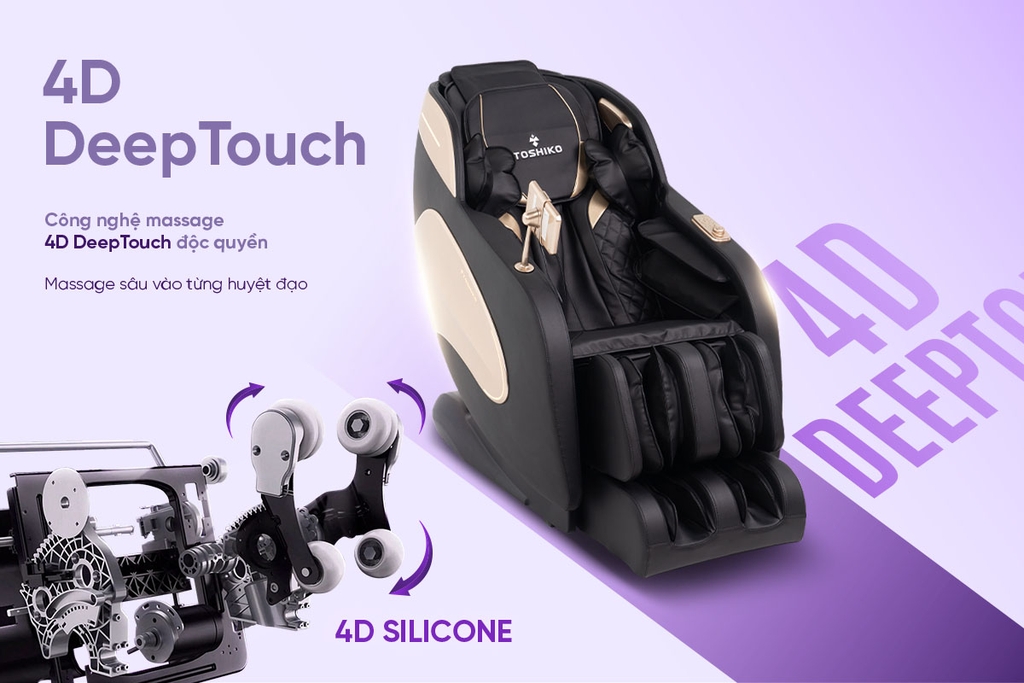 Ghế massage 4D Toshiko T85 Pro