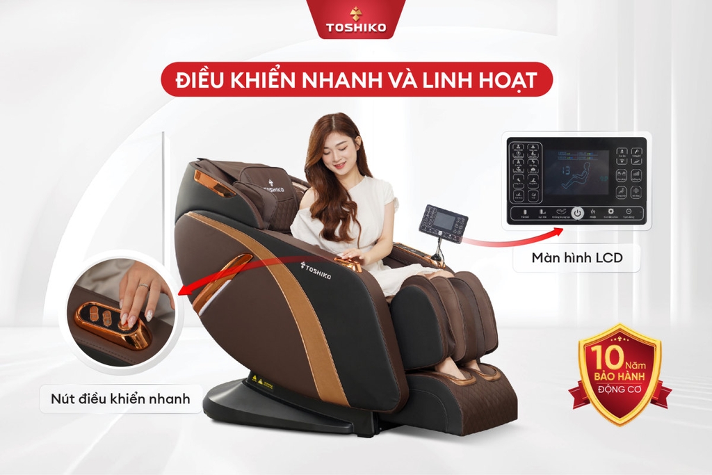 Ghế massage 4D Toshiko T92