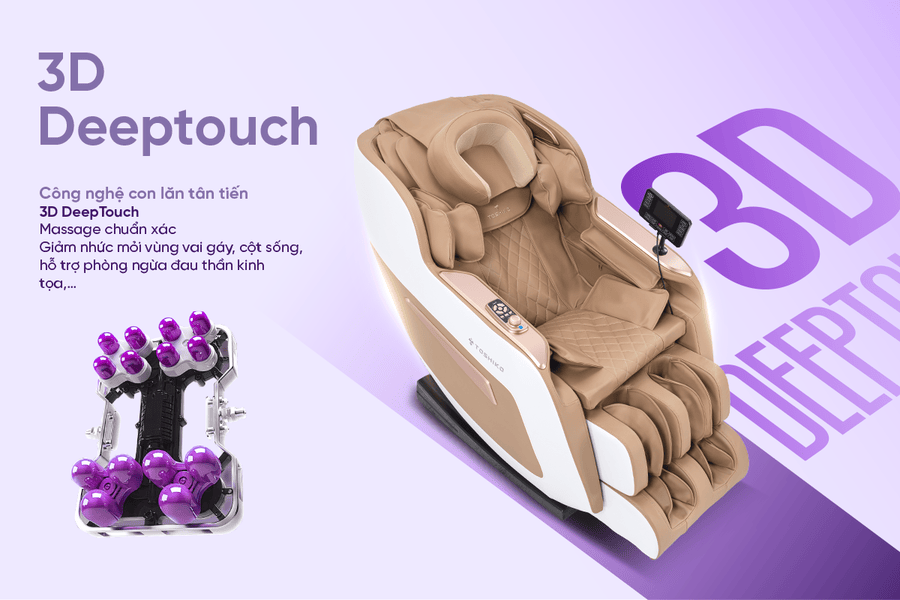Ghế Massage T81 3D Toshiko