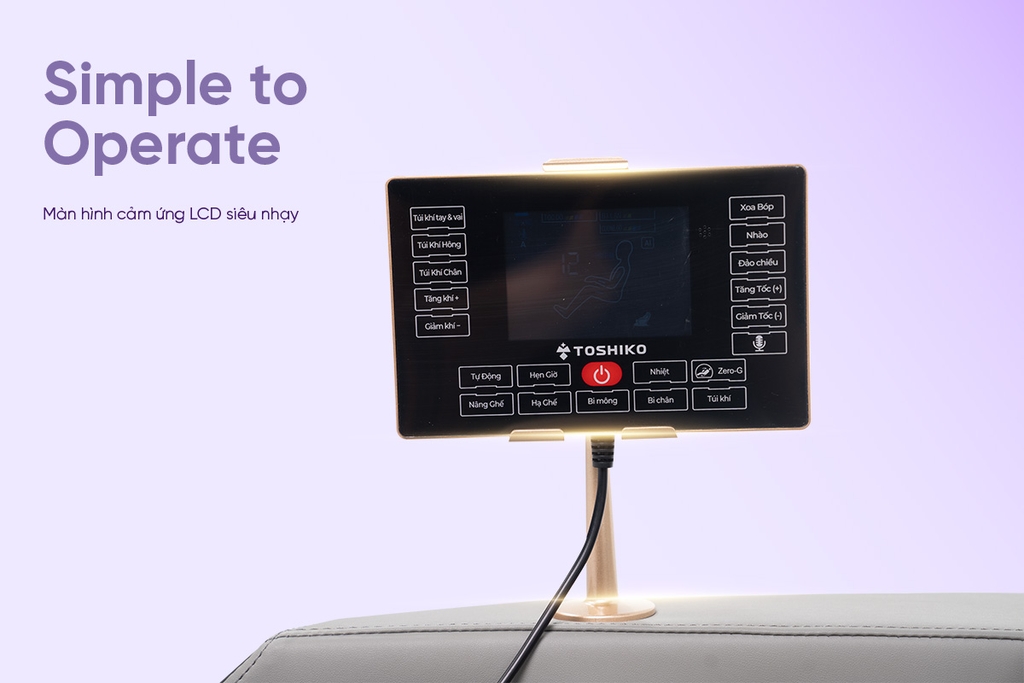 Ghế massage 3D Toshiko T65 New