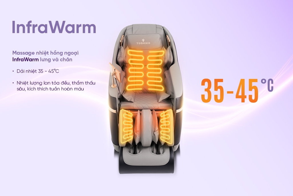 Ghế massage 3D Toshiko T65 New