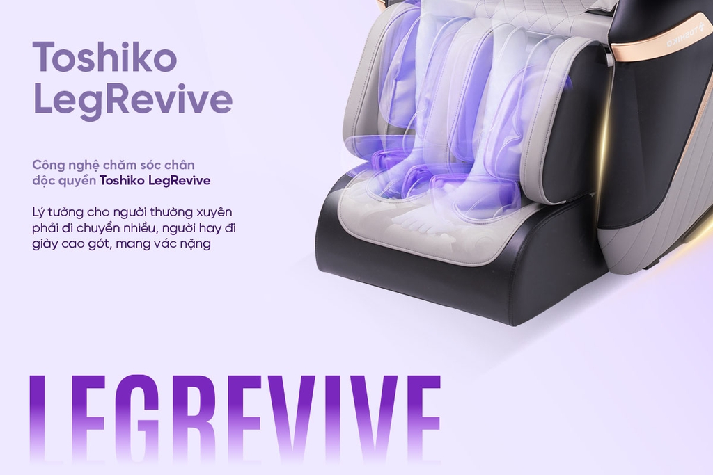 Ghế massage 3D Toshiko T65 New