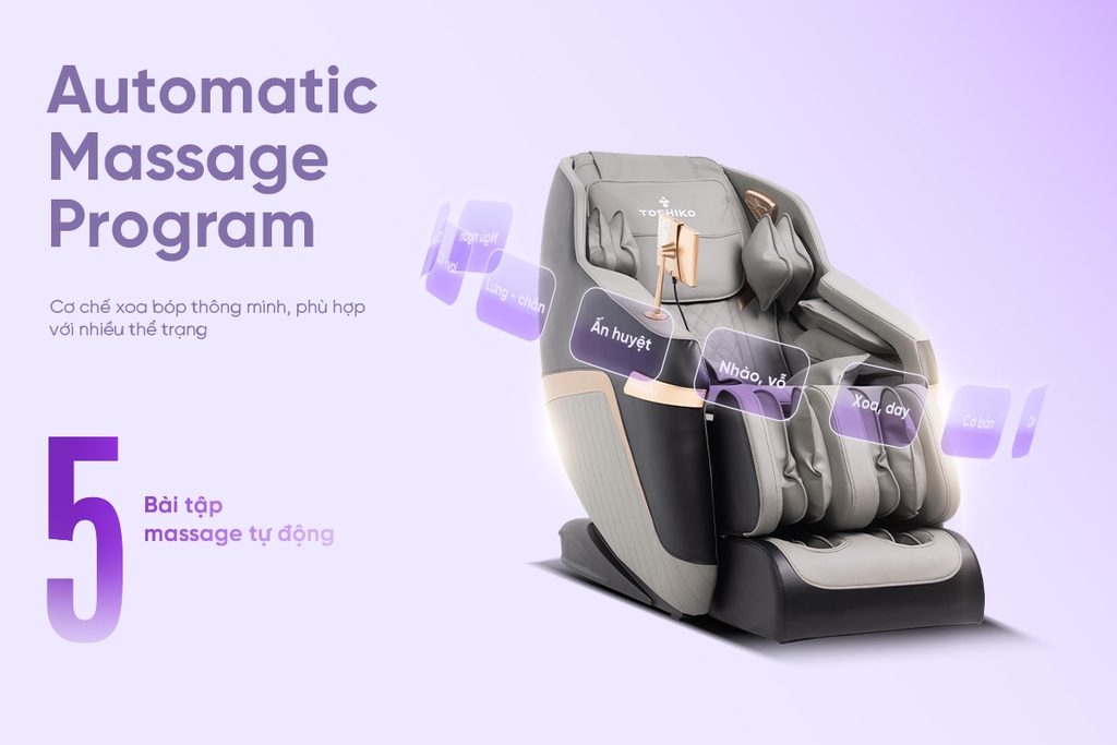 Ghế massage 3D Toshiko T65 New