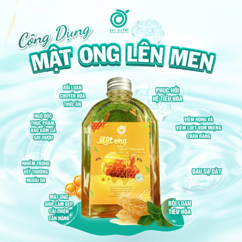 MẬT ONG LÊN MEN SPINUTRI ĐA LỢI KHUẨN