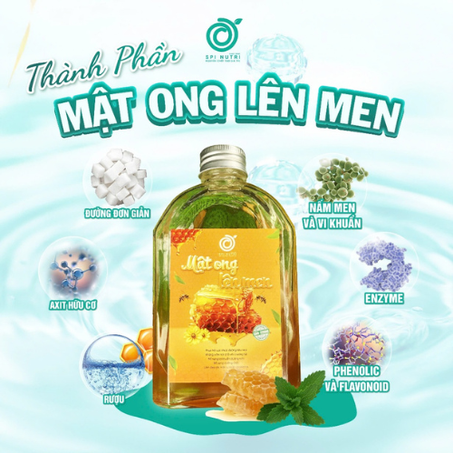 MẬT ONG LÊN MEN SPINUTRI ĐA LỢI KHUẨN