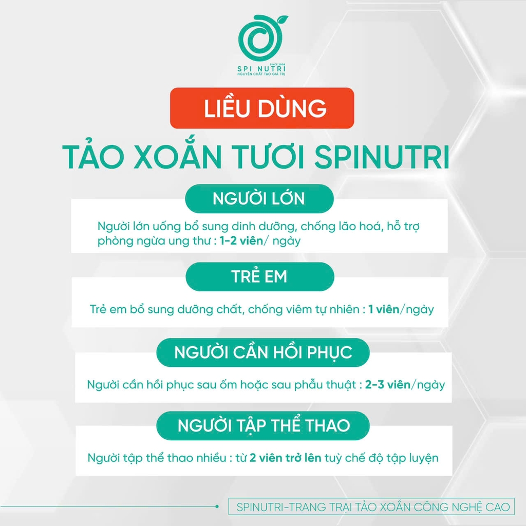 COMBO MUA 6 TẶNG 3,TẢO XOẮN TƯƠI NGUYÊN CHẤT TẶNG 300 ML MẬT ONG LÊN MEN