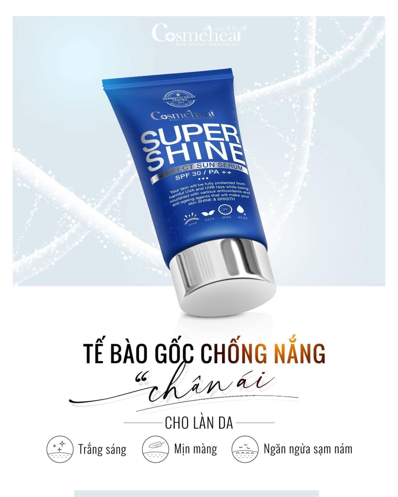 Tế Bào Gốc Chống Nắng Cosmeheal Perfect Sun Serum