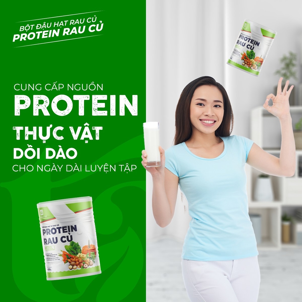 Bột Protein Rau Củ Tâm An Thuần Chay
