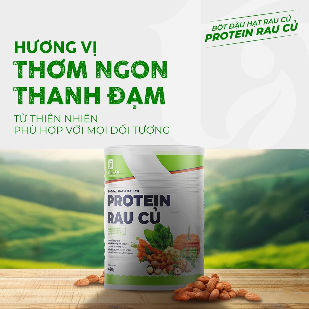 Bột Protein Rau Củ Tâm An Thuần Chay