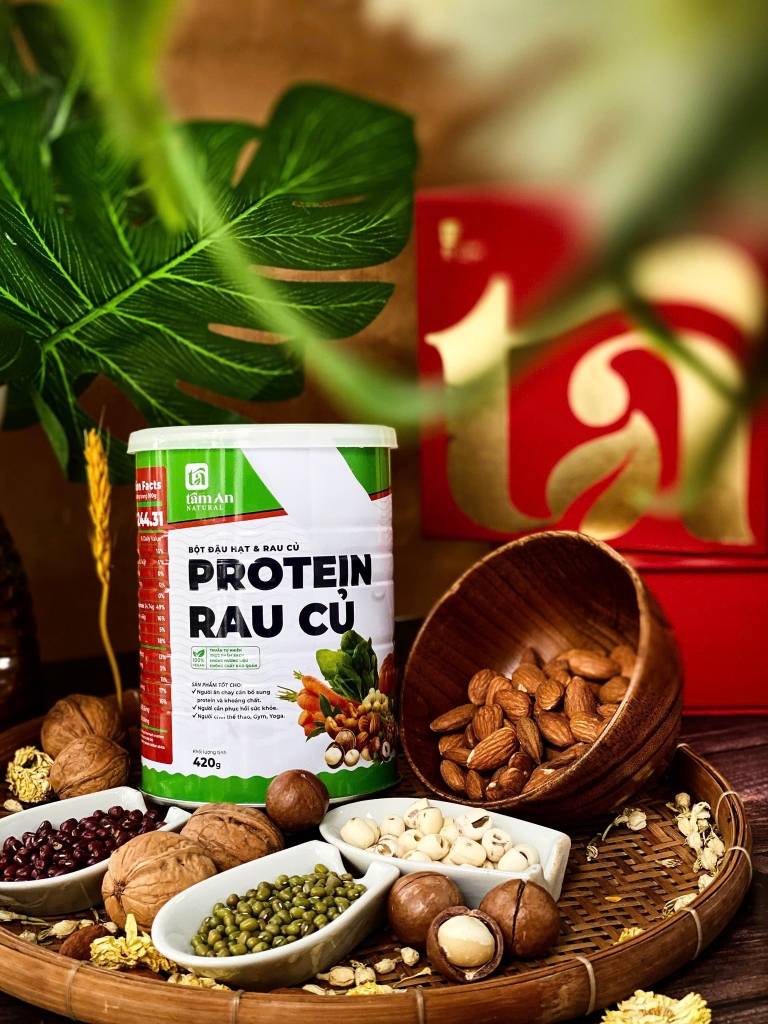 Bột Protein Rau Củ Tâm An Thuần Chay