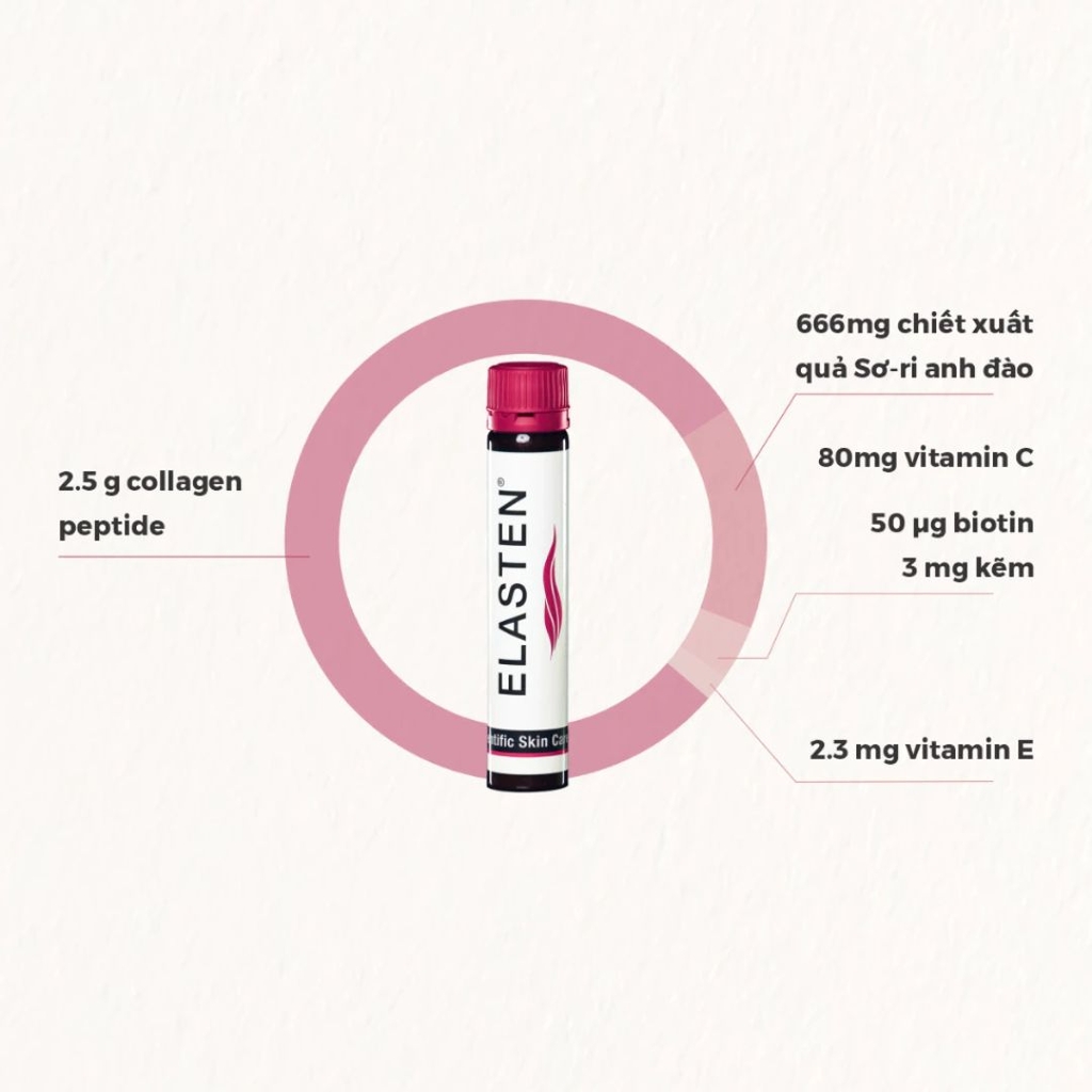 Collagen Thủy Phân ELASTEN® (Đức) - Tăng Đàn Hồi, Chống Lão Hóa, Tóc Móng Khỏe