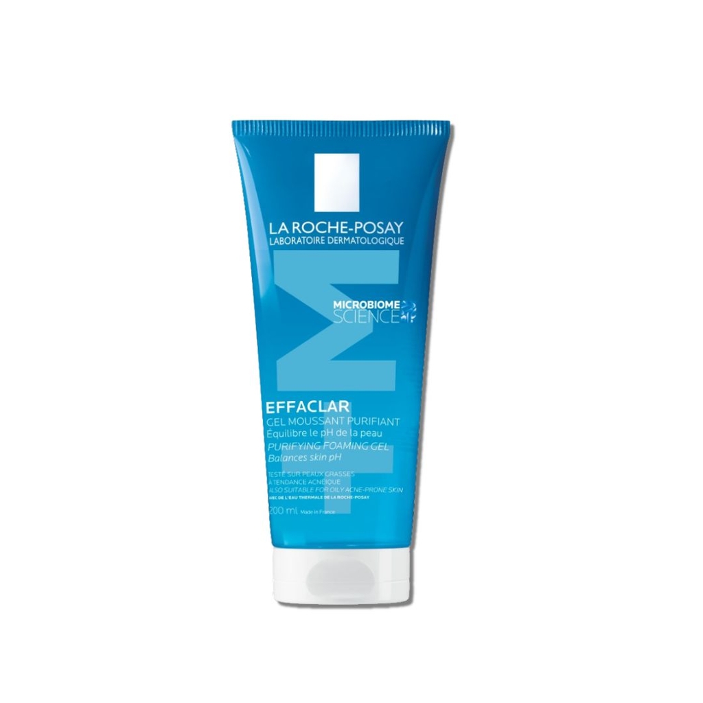Gel Rửa Mặt Sạch Sâu Cho Da Dầu La Roche-Posay Effaclar Purifying Foaming Gel +M