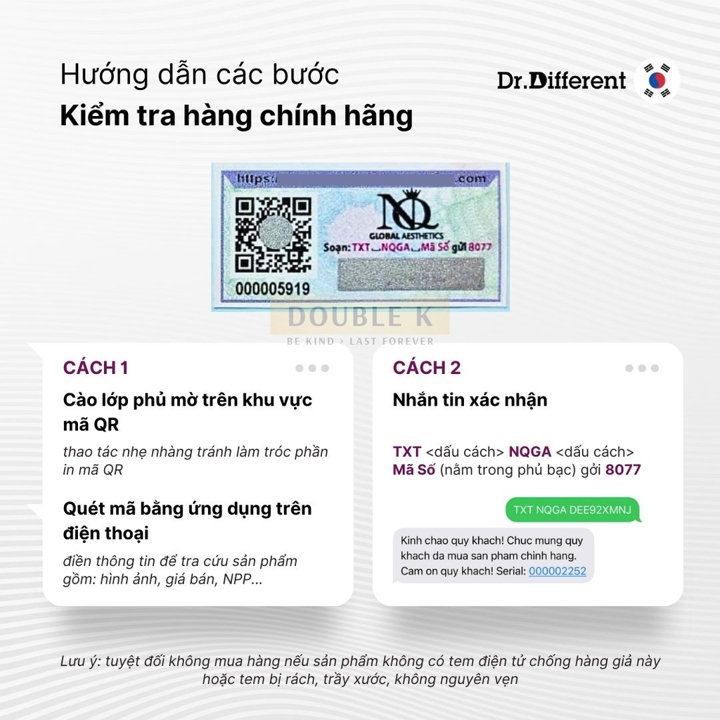 Mặt Nạ Phục Hồi Da Dr.Different Derma Relaxing Mask