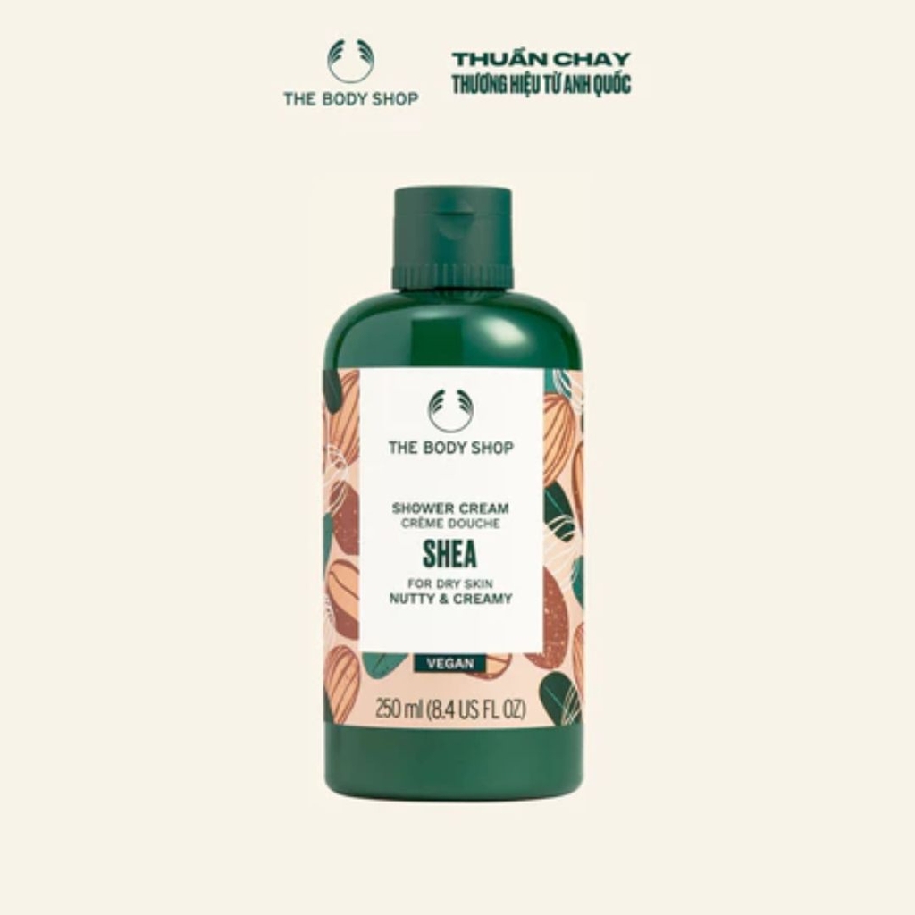 Kem Tắm Bơ Hạt Mỡ Siêu Dưỡng Ẩm The Body Shop Shea Shower Cream