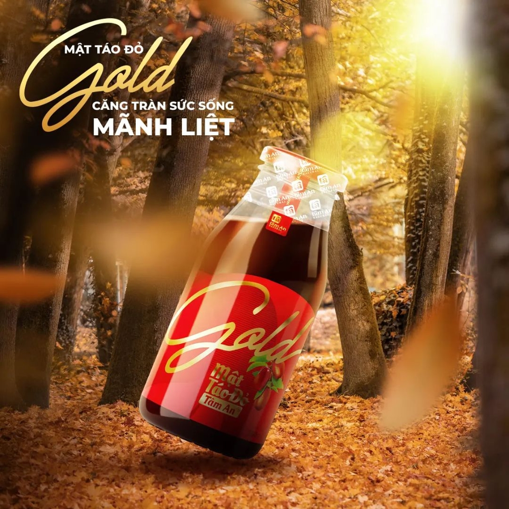 Mật Táo Đỏ Nhân Sâm Gold Tâm An - Bồi Bổ & Phục Hồi Năng Lượng Toàn Diện