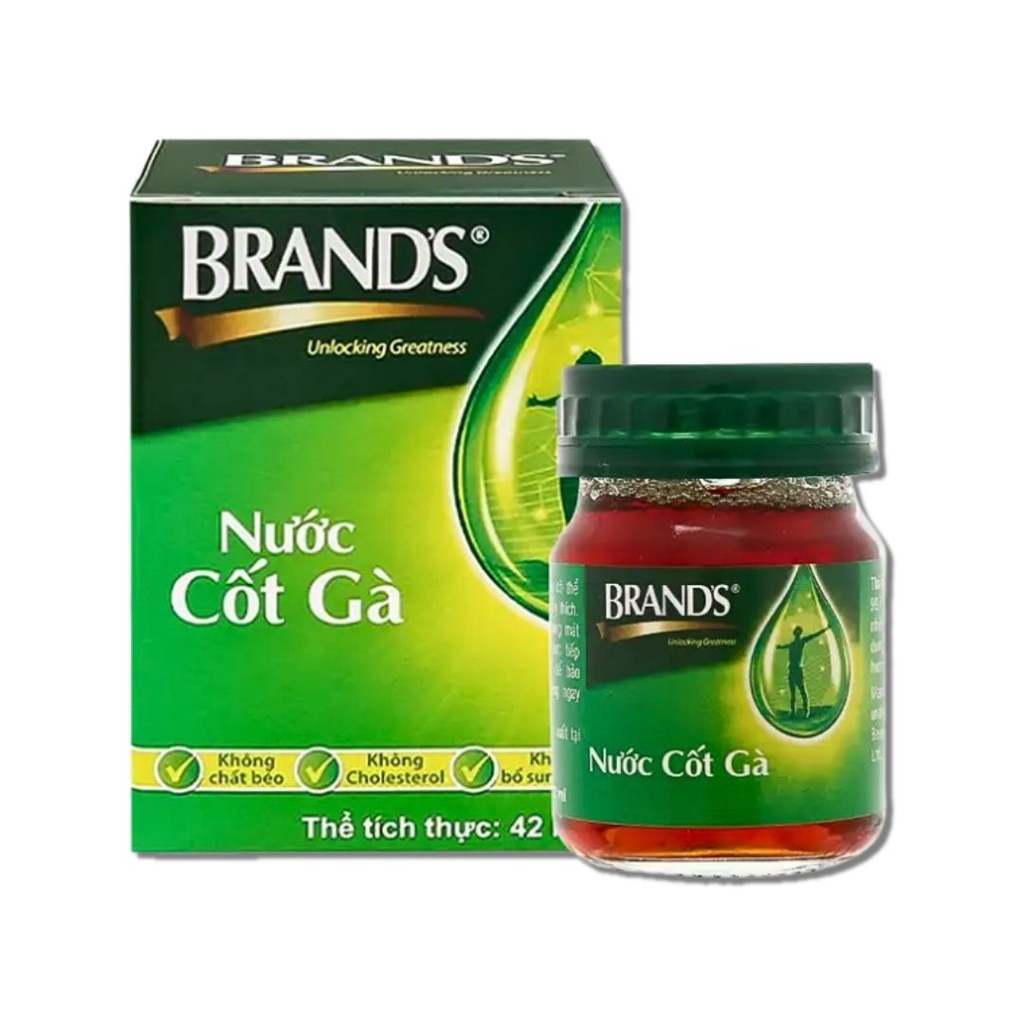 Nước Cốt Gà BRAND'S - Tăng Cường Năng Lượng, Tỉnh Táo Tinh Thần