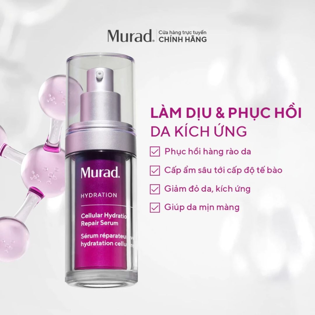 Serum Phục Hồi Hàng Rào Bảo Vệ Da & Cấp Ẩm Tế Bào Murad Cellular Hydration Repair Serum