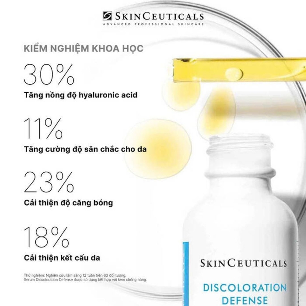 SkinCeuticals Discoloration Defense - Tinh Chất Chuyên Biệt Giảm Đốm Nâu & Thâm Mụn (Tranexamic Acid 3%)