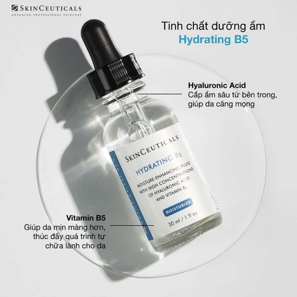 Tinh Chất Cấp Ẩm Chuyên Sâu & Phục Hồi Da SkinCeuticals Hydrating B5