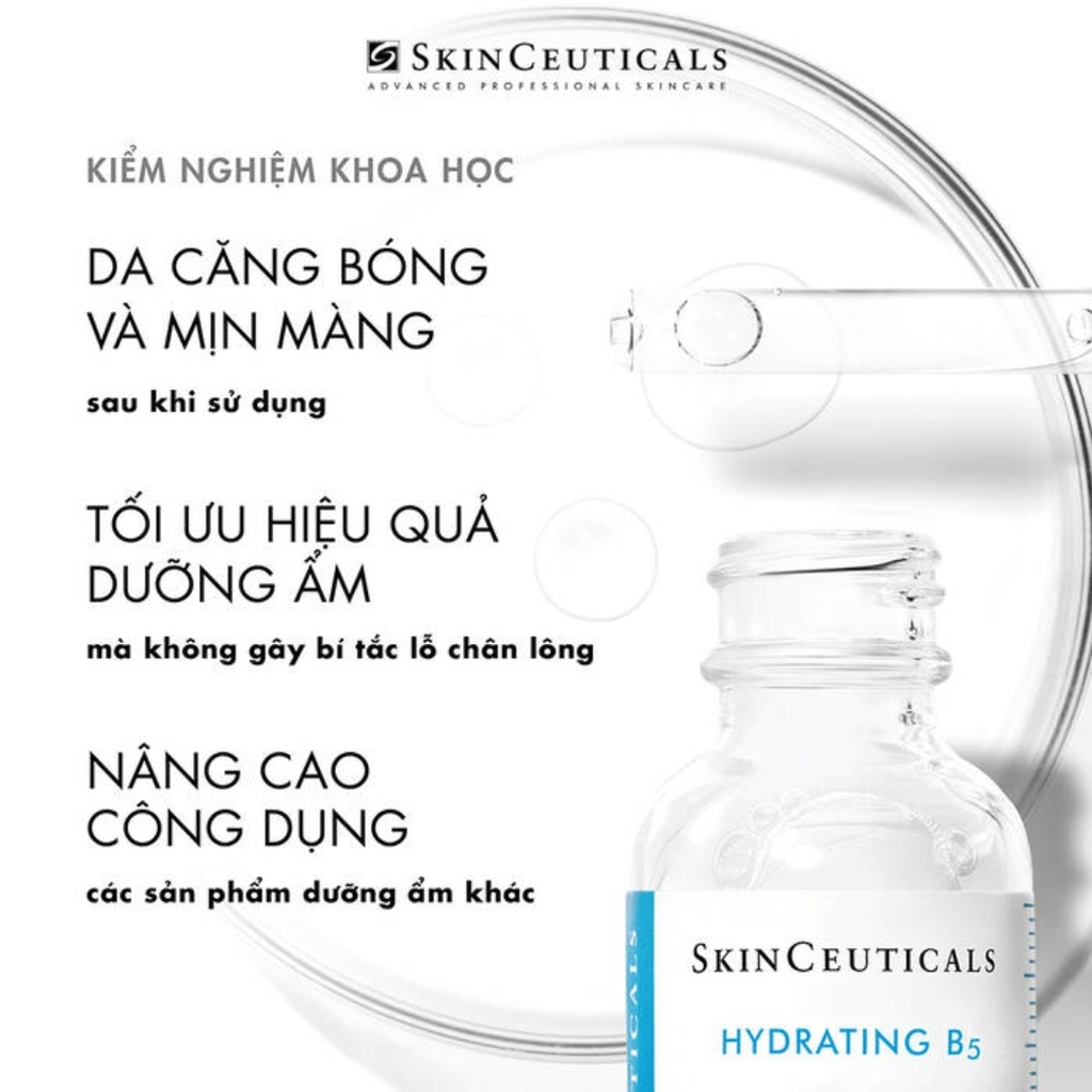 Tinh Chất Cấp Ẩm Chuyên Sâu & Phục Hồi Da SkinCeuticals Hydrating B5