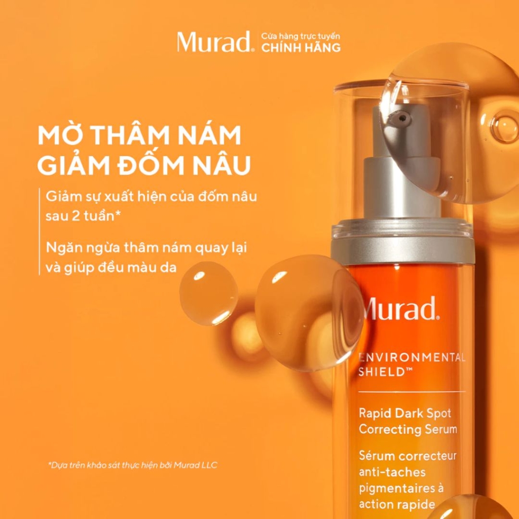Tinh Chất Giảm Nám & Thâm Sạm Cấp Tốc Murad Rapid Dark Spot Correcting Serum (Công Nghệ Resorcinol Độc Quyền)