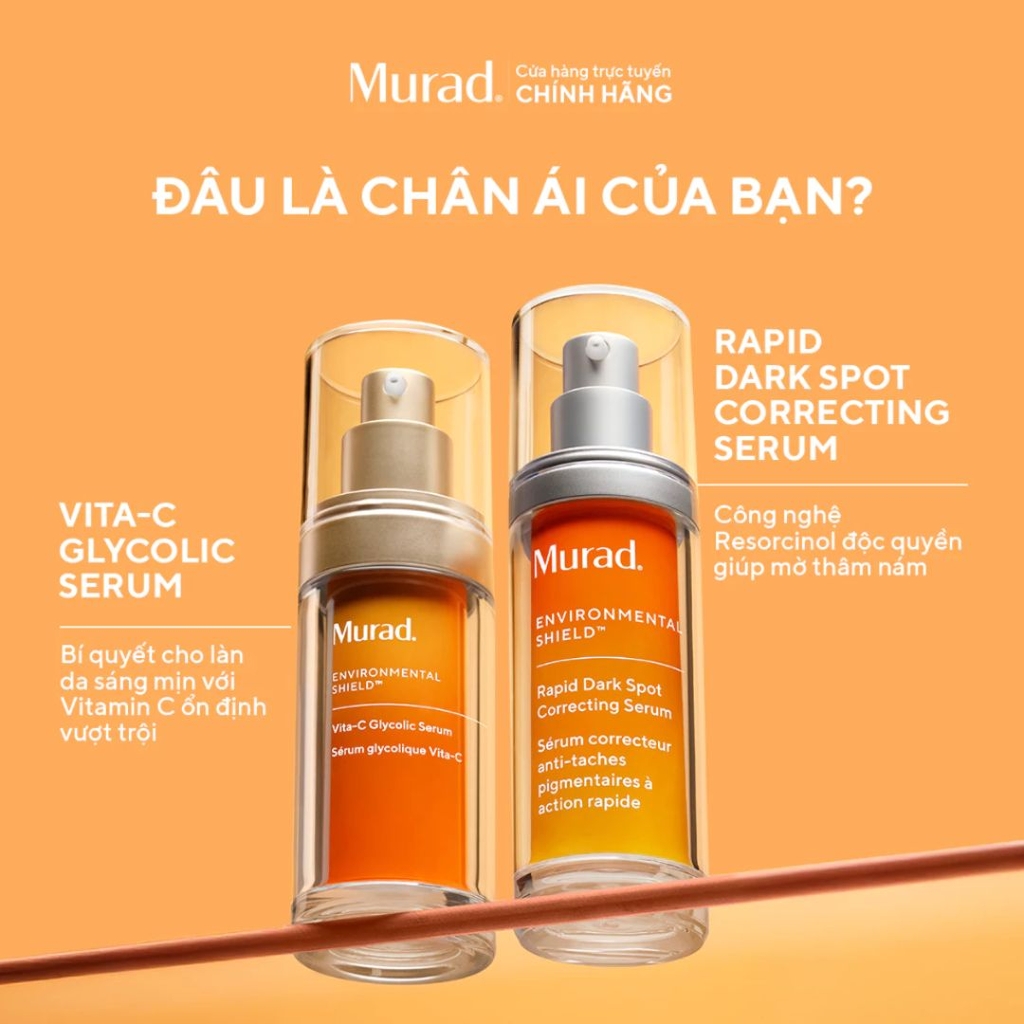 Tinh Chất Giảm Nám & Thâm Sạm Cấp Tốc Murad Rapid Dark Spot Correcting Serum (Công Nghệ Resorcinol Độc Quyền)